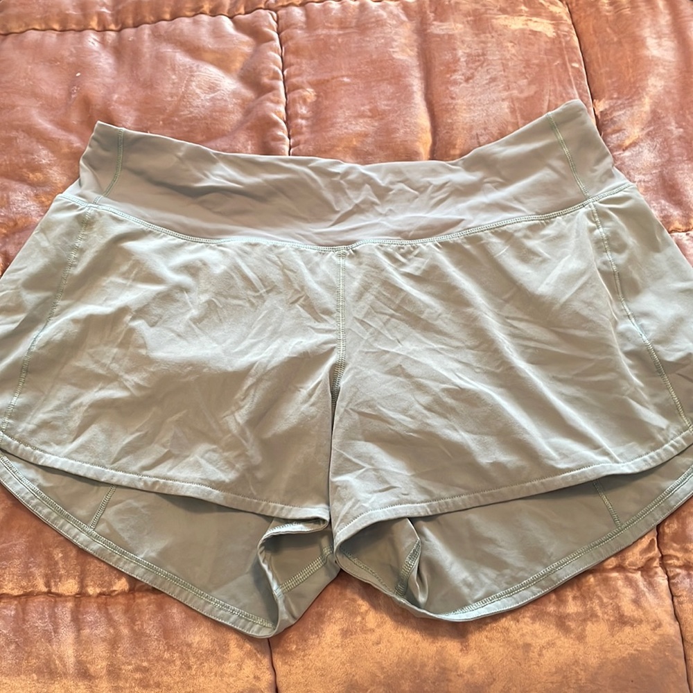 Sea blue Lululemon shorts ❤️